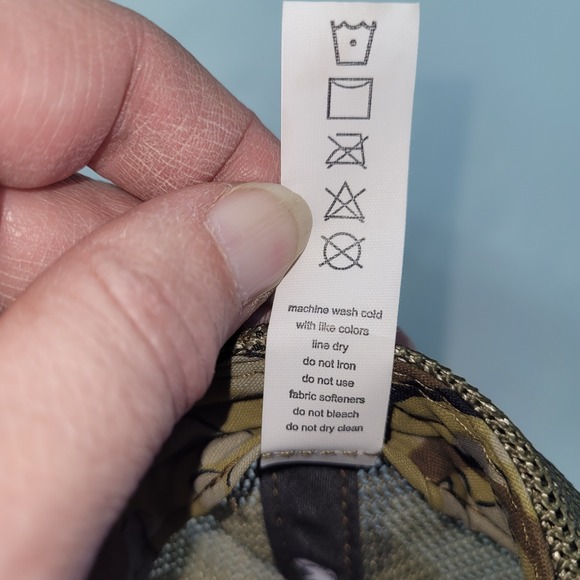 Kuiu Ultralight Hunting Camo Trucker Hat Ram Skull Logo One Size Snapback - Picture 4 of 6